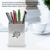 Pencil Cup Holder Multiple Uses Stainless Steel Desktop Stationery Organizer