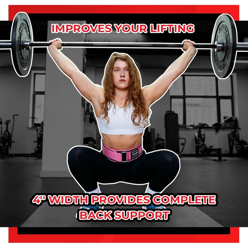 Warm Body Cold Mind Quick Locking Belt for Crossfit -