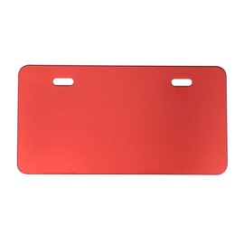 Cf Posh 205043 License Plate Holder for 50-125cc Small Angle Type 2 Local Number Mounting Base Red
