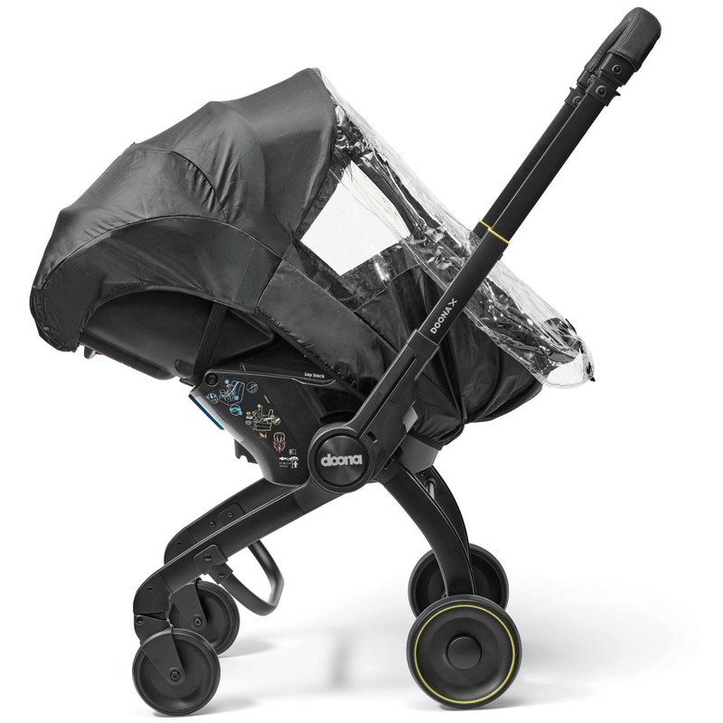 Doona Rain Cover with Zip for Doona X Stroller -