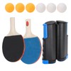 Portable Sport Automatic Ping Pong Bats Racket Telescopic Net Frame