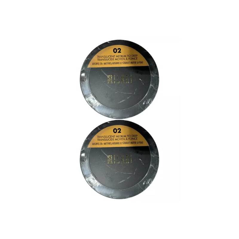 (2 Pack) Milani Make It Last Setting Powder Translucent Medium