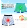 Dancinova Men's Swimming Trunks with Compression Swimming Trunks 2 in