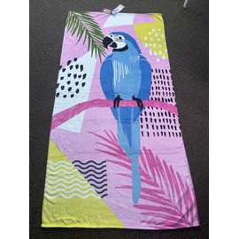 Döhler Dohler Tropical Hacienda LUXURY BEACH TOWEL. Velour.  36"x70" Made in BRAZIL