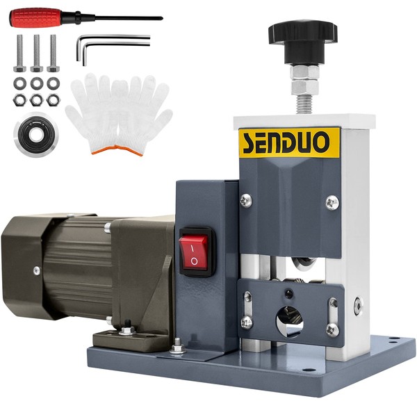 SENDUO Automatic Wire Stripper Machine,25W 0.04" - 0.79" Electric Wire