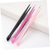 TOVINANNA 3pcs Nail Art Tweezers Double-ended Tweezers for Eyelash Extensions