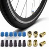 TUMETINSS Presta Valve Adapter Bicycle Inflator Adapter Presta to Schrader