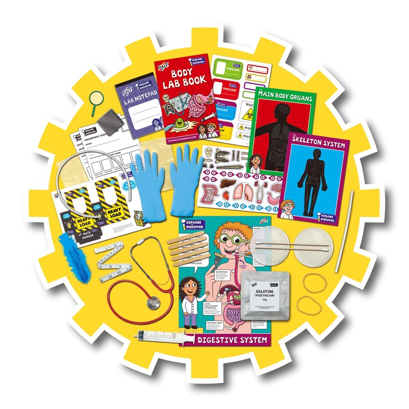Galt Toys, Body Lab, Biology Science Kit for Children, Ages