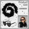Black Feather Boa, Feather Boas, 200cm Black Feather Boas with