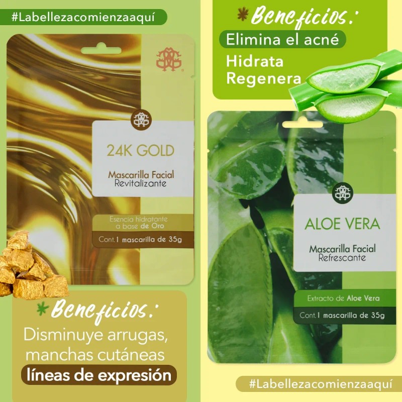Mascarilla Facial Frutal Hidratante Cuidado