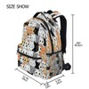Kcldeci Cute Cat Kitten Head Cartoon Doodle Backpack for Kids