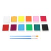 Face Paint Kit Cosmetic Grade 12 Colors Quick Drying Easy