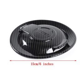 Artudatech Carbon Fiber Fuel Tank Cover Door Gas Filler Cap for Challenger 2009+