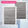280 Pcs Individual Cluster Lashes 40D False Eyelashes Clusters DIY