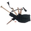 Tartancity Mini Bagpipe for Kids – Sheesham Wood with Two