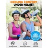 HIKENTURE Cooling Skull Cap,Cycling Cap Helmet Liner,Running Beanie for Men