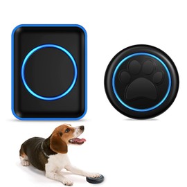 Full House Dog Doorbell for Potty Training, Wireless Pet Doggie Door Bell Training to Go Outside, Waterproof Touch Button, Over 1000 feet Range