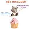 10 PCS Party Arctic Animals Cupcake Toppers - Create a