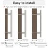 Probrico 6 Pack Brushed Nickel Kitchen Cabinet Pulls 4 inch