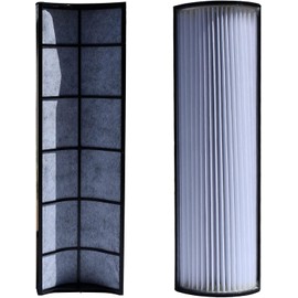 TPP440F Replacement HEPA Filters for Therapure TPP440F Fits Envion TPP440 TPP540 TPP640 Air Purifiers,2pcs