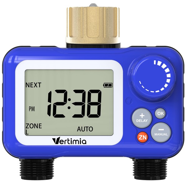 Vertimia Sprinkler Timer Outdoor, Water Timer for Garden Hose 2