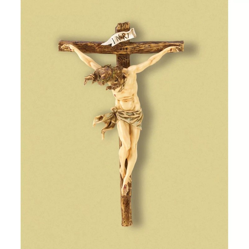 Accent Plus Classic Renaissance Wall Crucifix Jesus on Cross