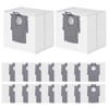 Spofan 16 Pack Dust Bags for Roborock S8 Pro Ultra,