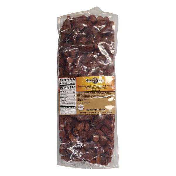 Sugar River Meat Snack Links Sticks Ends & Pieces, 2lbs