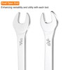 sourcing map Thin Open End spanners SAE, 3/8x7/16 Inches, Slim