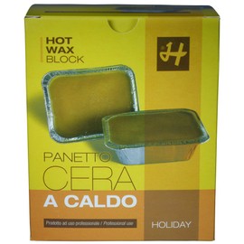 Warmwachs Holiday Classic Natural 1 kg Haarentfernung Waxing ohne Vliesstreifen