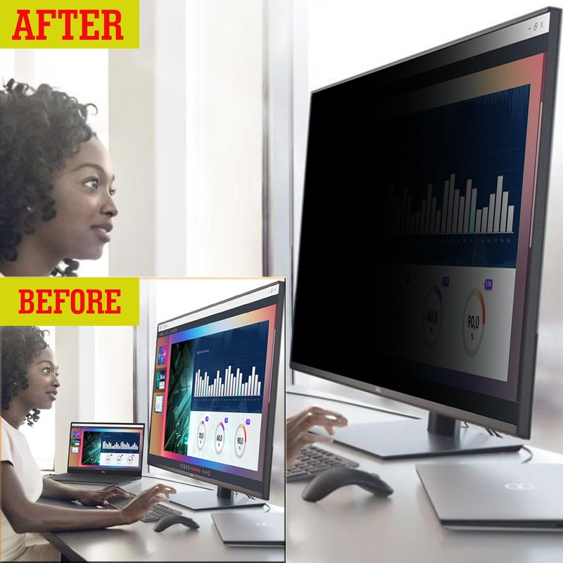 27 Inches Magnetic Computer Privacy Screen Filter | Privacy Shield