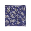 Mytieshop Bolsillo cuadrado de algodón con bolsillo floral, para bodas,