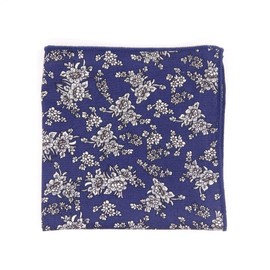 Mytieshop Bolsillo cuadrado de algodón con bolsillo floral, para bodas, bailes, eventos, regalos, Ozias, Medium