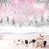 Avezano Winter Wonderland Backdrop Snowflakes Party Winter Onederland Background Winter