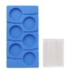 Large Lollipop Mold, Beasea 6 Cavity Silicone Lollipop Molds, Sucker