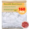 160Pcs Bowl Covers for Bread Proofing- Fits Bowls Up to