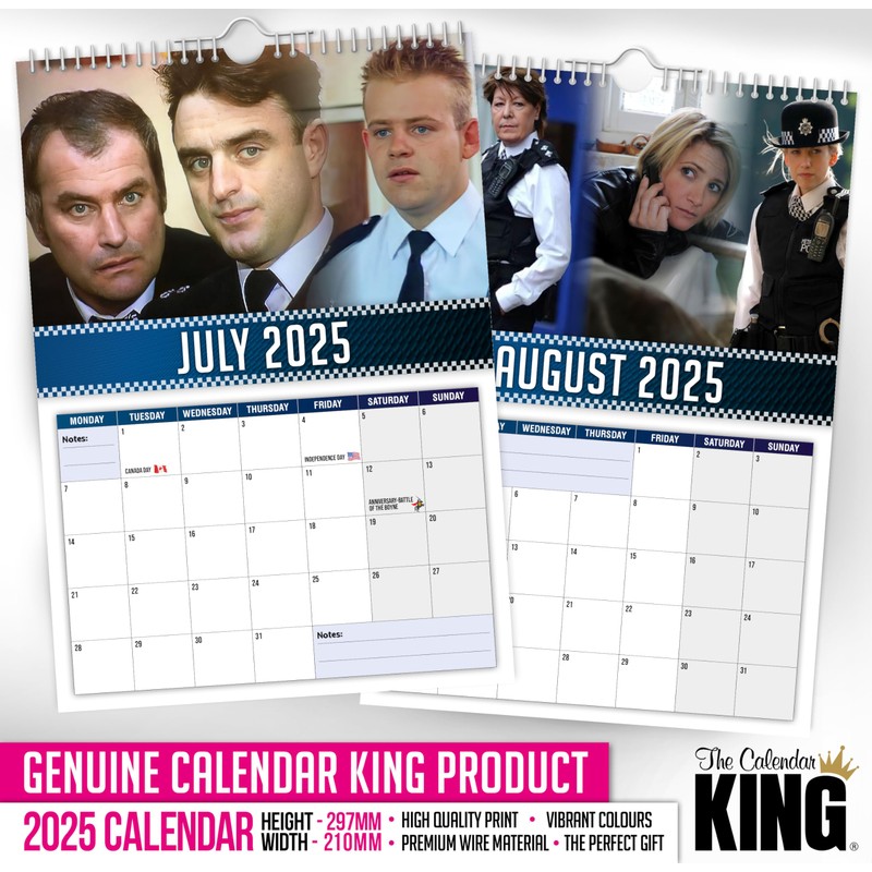 The Calendar King // The Bill - A4 Size 2025