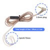 Create idea B Pin 3.5mm Earbud Replacement Cable with Mic