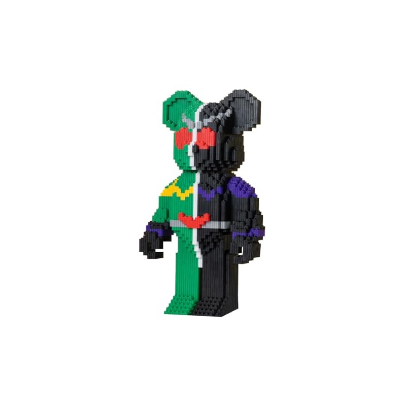 LNZDD Animal Masked Bear Building Blocks