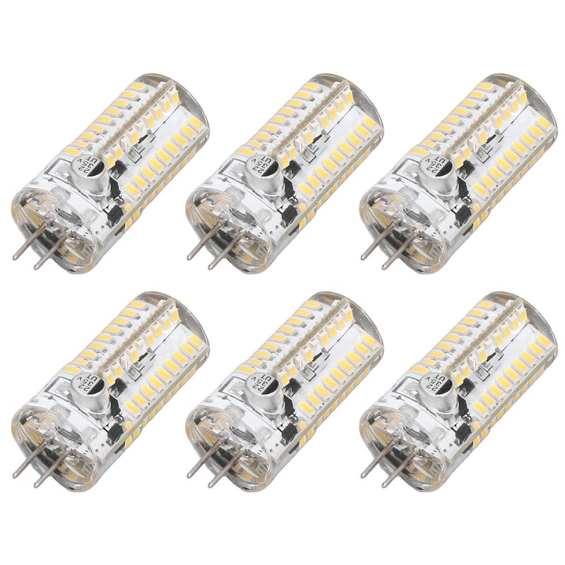 6 Pcs G4 LED Bulbs Bi Pin Base Light Bulbs