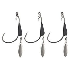 Reaction Tackle Bladed Swimbait Hooks - 1/2-6/0