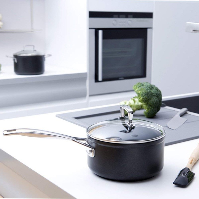 Le Creuset Toughened Non-Stick Glass Lid, 22 cm, Transparent, 96200822000000