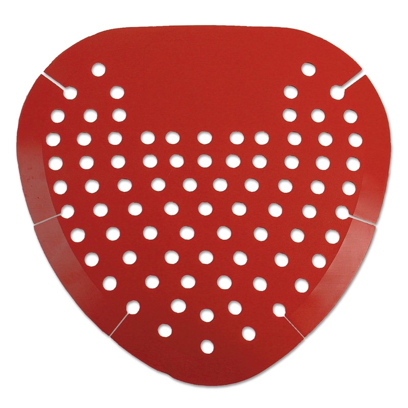 Boardwalk DSP012I072M202143000 Cherry Fragrance Urinal Screen - Red (1 Dozen)