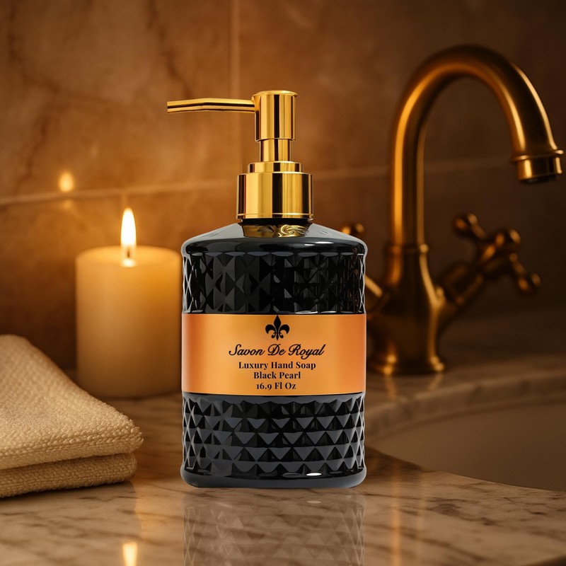 Savon De Royal Luxury Liquid Hand Soap, Vanilla - Orange