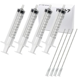 インジェクター 10ml 注射器 シリンジ + 針 ４セット 【バウストア】各種液体詰め替え