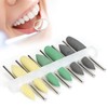 Dental Silicone Rubber Polisher Grinding Head Stainless Steel Shank Dental