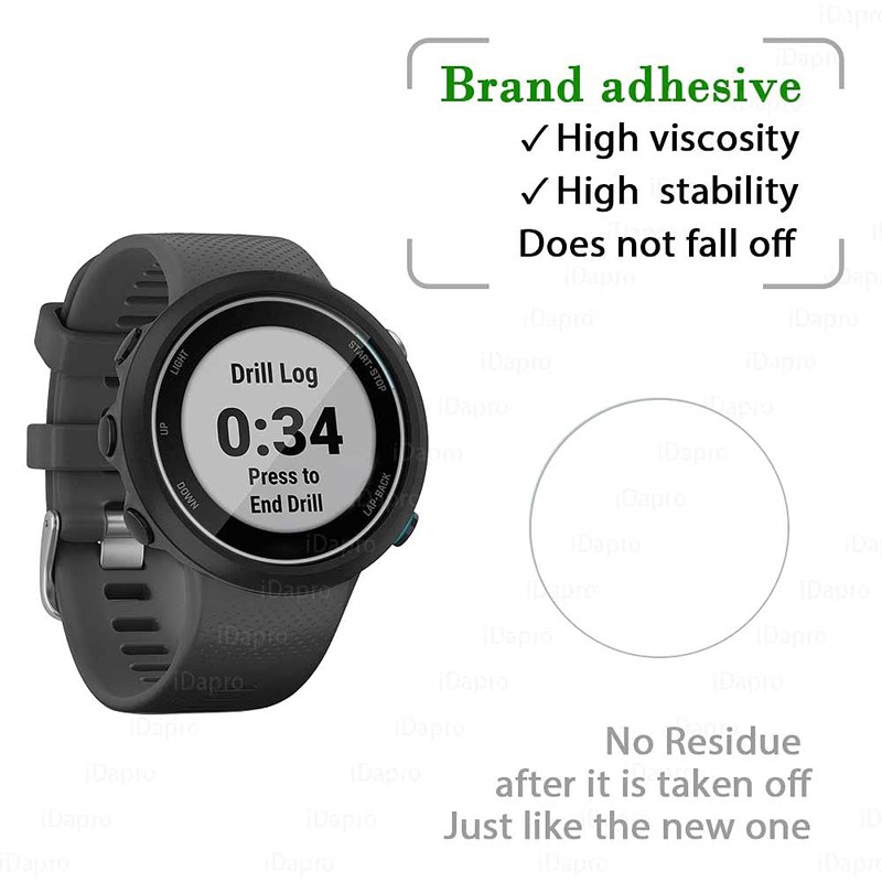 iDaPro [4 Pack] Screen Protector for Garmin Instinct 2X Solar