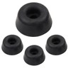 19mm Toilet Seat Buffer Pads Black Rubber Buffer Damper Toilet