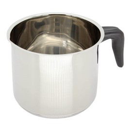 KRÜGERKarl Krüger Topf, Silber/Schwarz, 14 cm