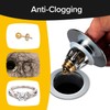 Mer-Maid Drain Magic Extra-Rugged Universal Sink Stopper, AS-SEEN-ON-TV, Instantly Replace
